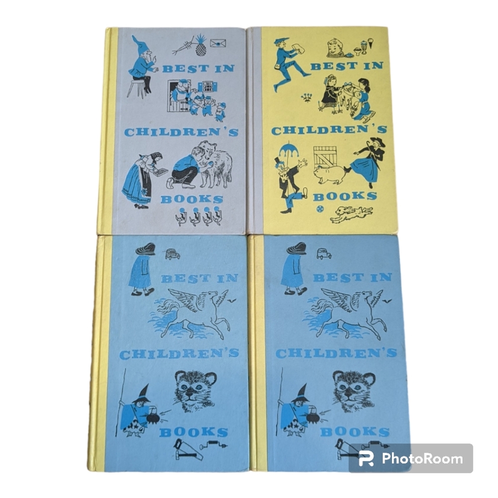 Best in Children's Book Vintage 1958-1959 Lot of Four